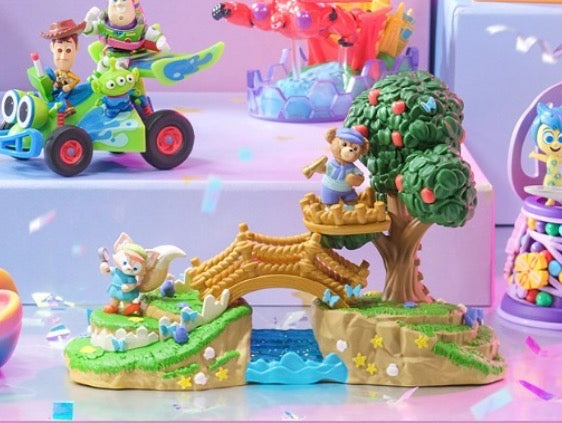 HKDL - Hong Kong Disneyland 20th Anniversary Parade Float Figure Box Set x Duffy & LinaBell