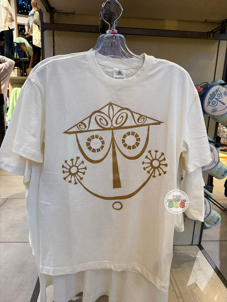 DLR/WDW - It's a Small World 2026 - Clock Face White T-shirt