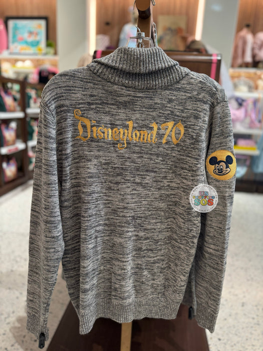DLR - Disneyland 70th Vault - Our Universe Grey Button Up Jacket (Adult)