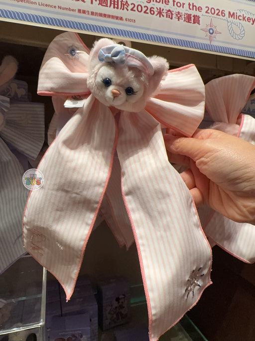 HKDL - 2026 Duffy & Friends, Mickey "Springtime Voyage" Collection x LinaBell Plush Head Ribbon Scrunchie