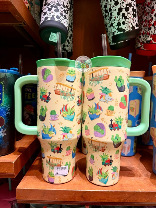 DLR/WDW - Disney Park-Themed Cactus Stainless Steel ToGo Tumbler 40oz