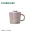Starbucks China - Cherry Blossom 2024 - 6S. Sakura-Shaped Ceramic Mug with Lid 360ml