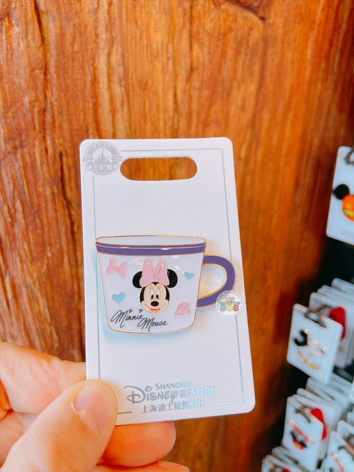 SHDL - Mickey & Friends Mug Shaped Pin x Minnie Mouse