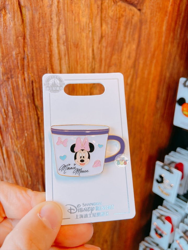 SHDL - Mickey & Friends Mug Shaped Pin x Minnie Mouse