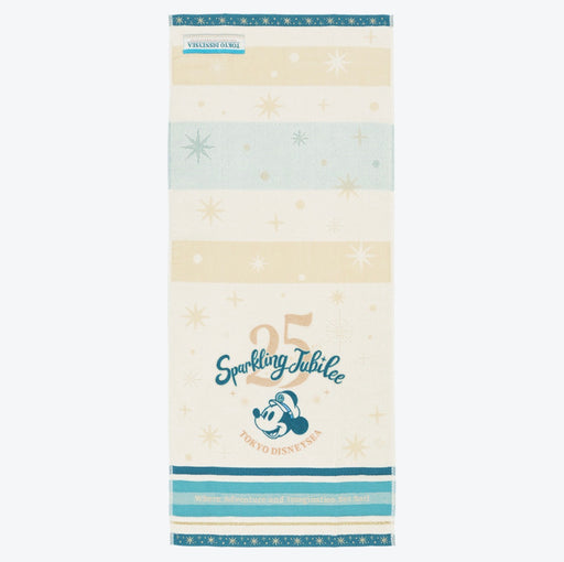 TDR - Tokyo DisneySea 25th Anniversary "Sparkling Jubilee" x Stylish Face Towel (Release Date: Apr 8, 2026)
