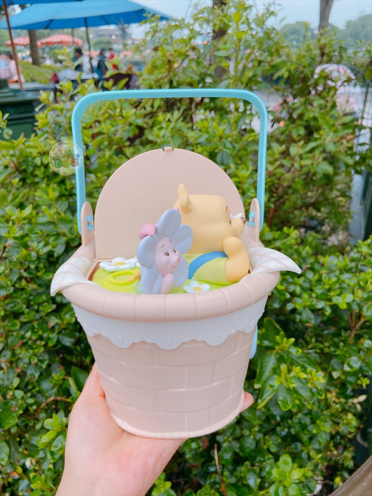 SHDL - Winnie the Pooh & Friends Summer 2024 Collection x Winnie the Pooh & Piglet "Picnic Basket" Shaped Popcorn Bucket & Sipper Set