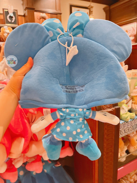 SHDL  - Big Head Plush Hat - Minnie Mouse (Color: Blue)