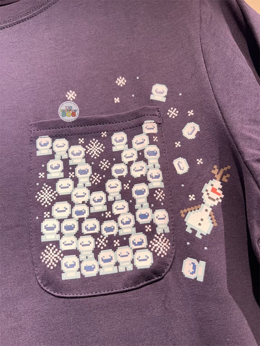 HKDL - World of Frozen Olaf & Snowgie T Shirt for Adults