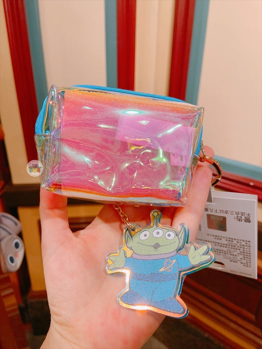 SHDL - Alien Holographic Iridescent Pouch with Keychain