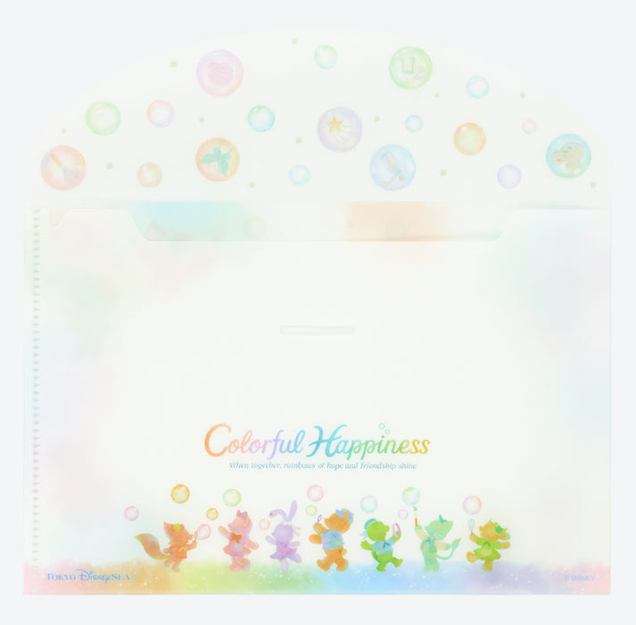 TDR - Duffy & Friends 20th Anniversary: Colorful Happiness x Duffy & Friends Postcards & Clear Folders Set (Release Date: Apr 8, 2025)
