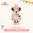 SHDL - Mickey & Friends Springtime 2025 Collection x Minnie Mouse Plush Toy