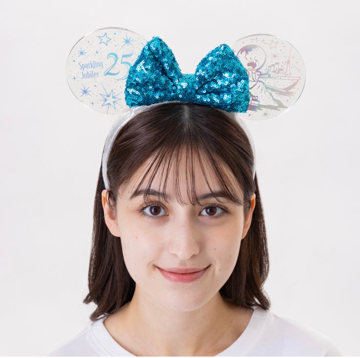 TDR - Tokyo DisneySea 25th Anniversary "Sparkling Jubilee" x Clear Ear Headband (Release Date: Apr 8, 2026)