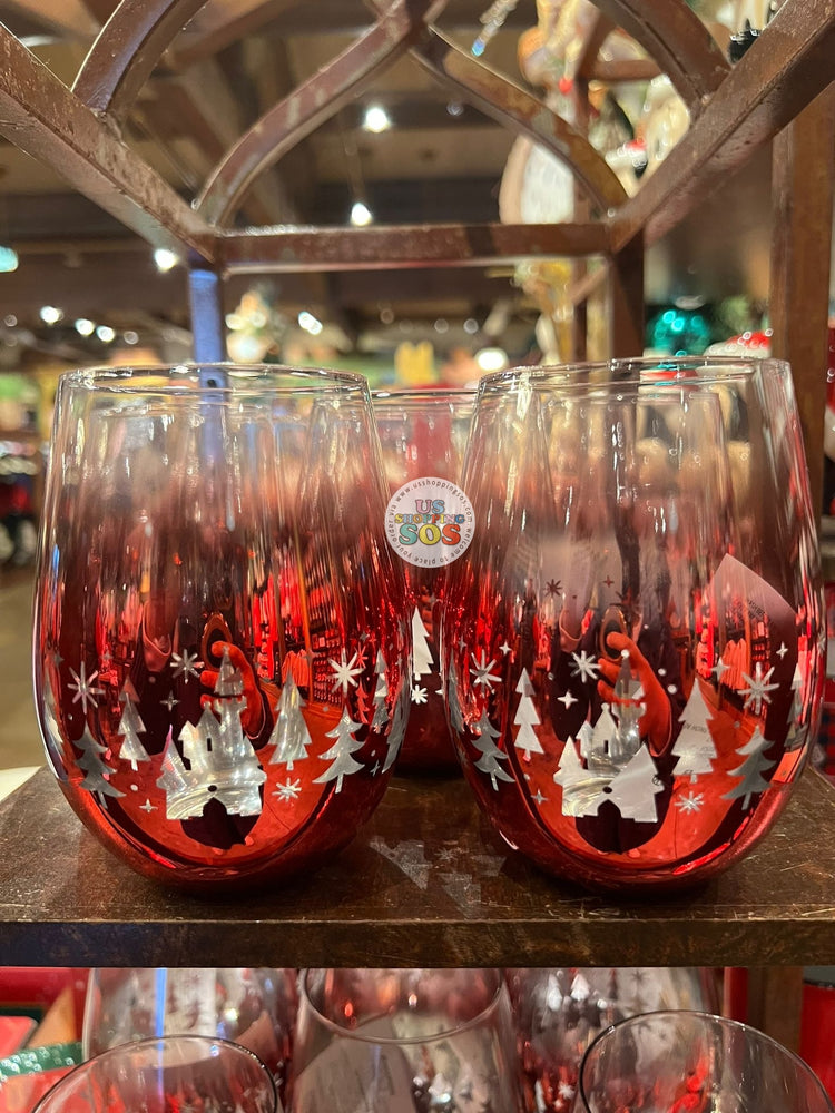 DLR/WDW - Christmas 2025 - Red Ombré Christmas Tree Cup