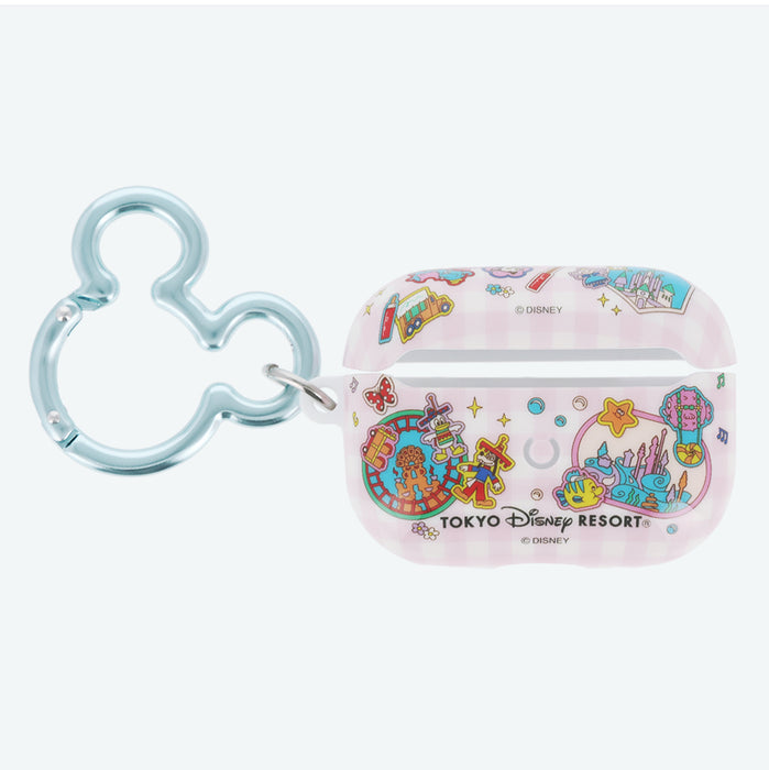 TDR - Tokyo Disney Resort "Park Map Motif" Pastel Color Collection - Earphone Case (Release Date: Dec 11, 2025)