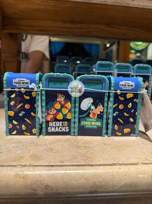 DLR - DCA Food & Wine Festival 2026 - Chef Goofy & Chip ‘N Dale Salt & Pepper Shaker