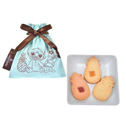 JDS - [Honolulu Cookie Company] 2026 Stitch & Scrump Pineapple Cookie with Drawstring