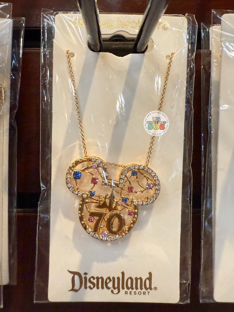 DLR - Disneyland 70th Celebration - Arribas Brothers Mickey Icon Necklace