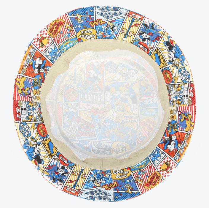 TDR - Donald’s Quacky Ducky City 2025 Collection x All Over Print Bucket Hat Size 58 cm (Release Date: Apr 7, 2025)