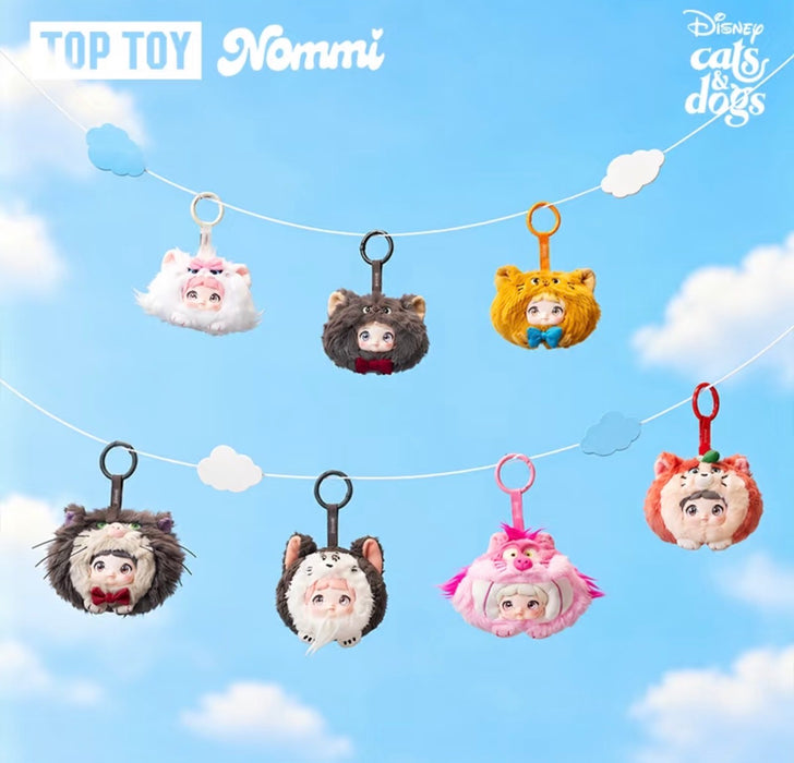 China TOPTOY - Nommi x Disney Cats ‘Kitty Diaries’ Vinyl Plush Keychain Blind Box (Release Date: Sep 30, 2026)
