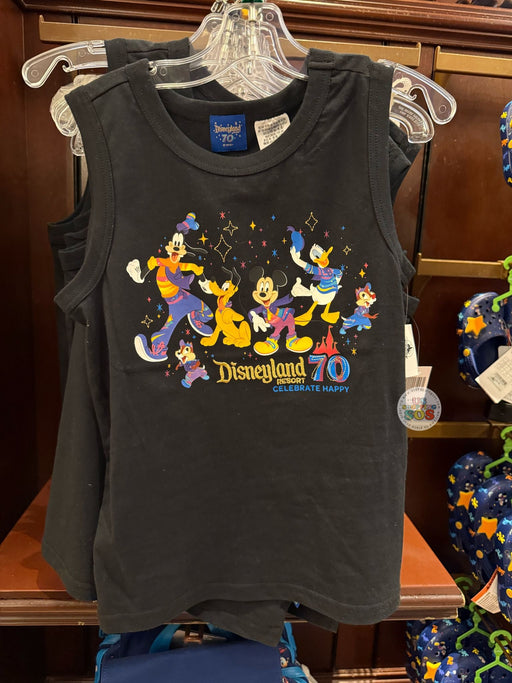 DLR - Disneyland 70th Celebration - Mickey & Friends Youth Tank Top (Kids & Youth)