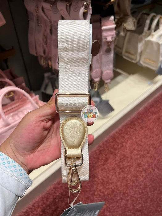 DLR/WDW - Disney’s Once Upon A Bag - WDW Cream Bag Strap