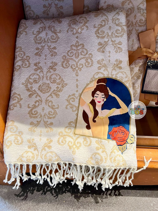 DLR/WDW - Beauty and the Beast - Belle & Rose Blanket