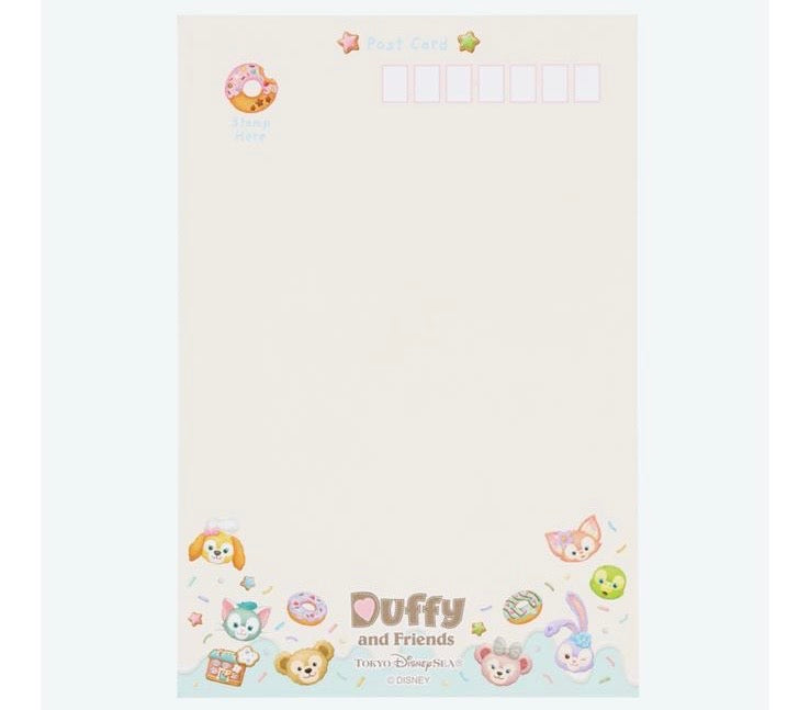 TDR - Duffy & Friends "Filled with Joy" Collection x Post Cards & Stickers Set (Release Date: July 3, 2025)