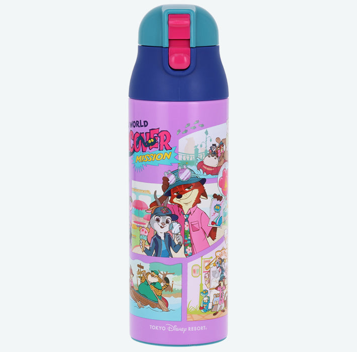 TDR - Zootopia World Undercover Mission Collection x Stainless Steel Bottle (Release Date: Nov 26, 2025)