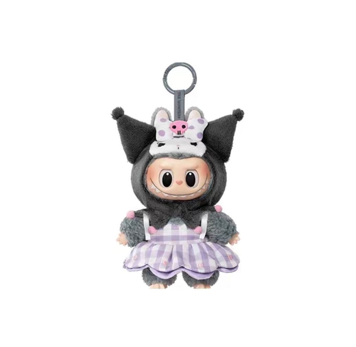 Popmart x The Monsters x Sanrio Characters Vinyl Plush Keychain Random Secret Box