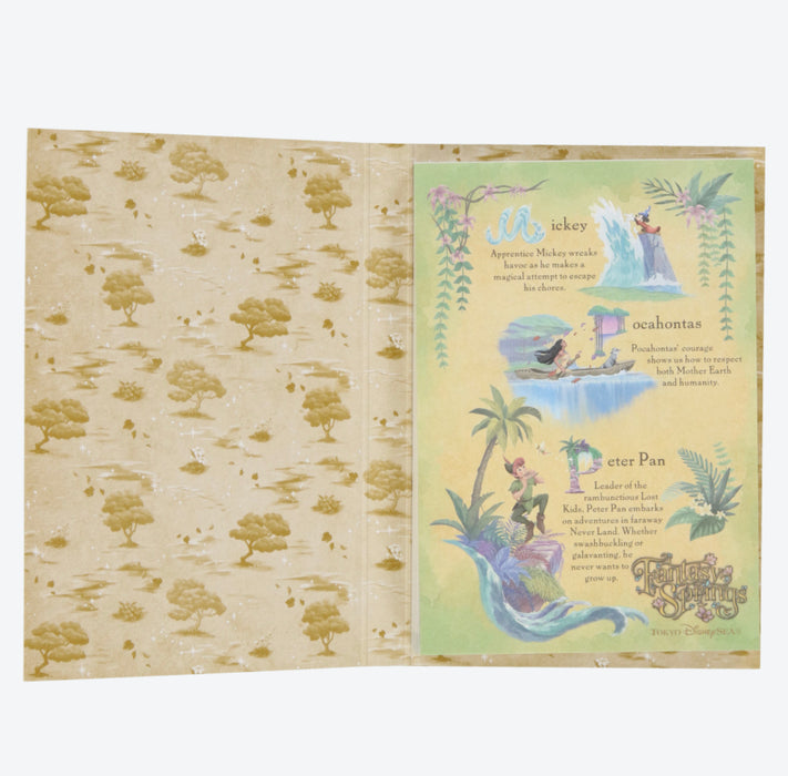 TDR - Fantasy Springs Theme Collection x Book Shaped Memo Notes Set