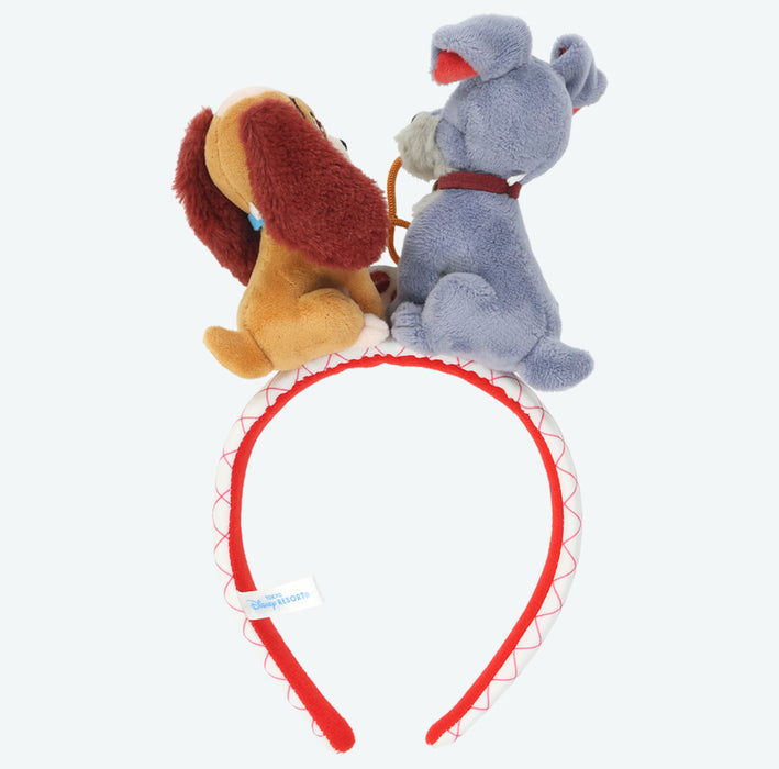 TDR - 2025 Lady & the Tramp Retro & Classic" Collection x Lady and the Tramp Sharing "Spaghetti & Meatballs" Headband (Release Date: Dec 26, 2025)