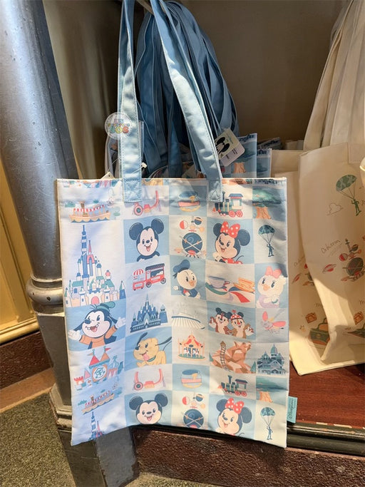 HKDL - Happy Days in Hong Kong Disneyland x Mickey & Friends Tote Bag (Color: Blue)