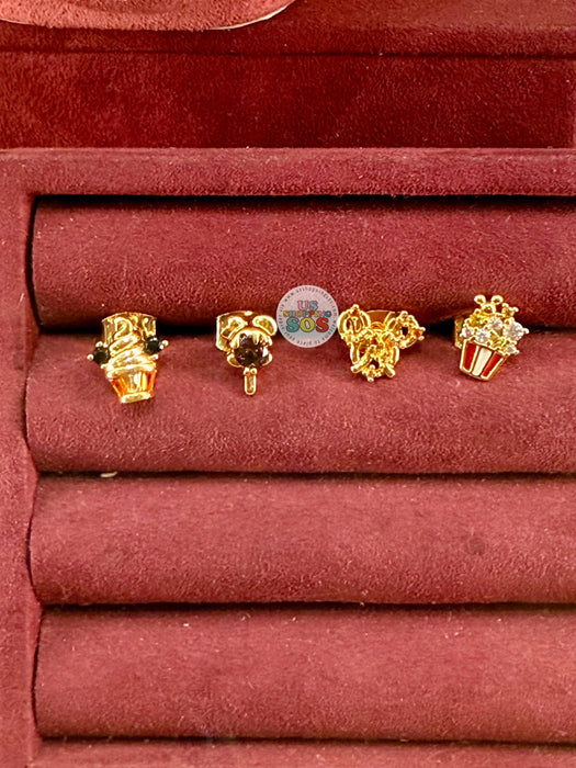 DLR/WDW - Girls Crew Disney Snacks Earrings Set of 4