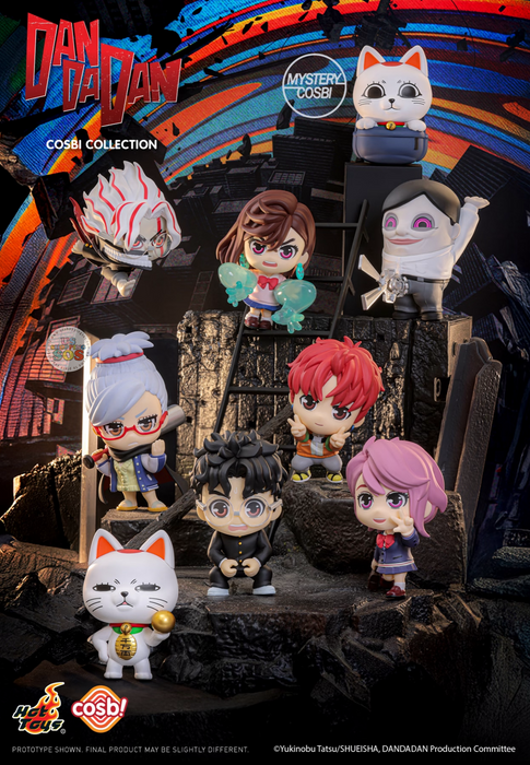 Hot Toy Cosbi - Dandadan Figure Blind Box (Release Date: Aug 1, 2025)