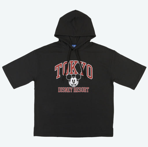 TDR - Mickey Mouse Short Sleeve Hoodies for Adults Color: Black (Release Date: April 18)