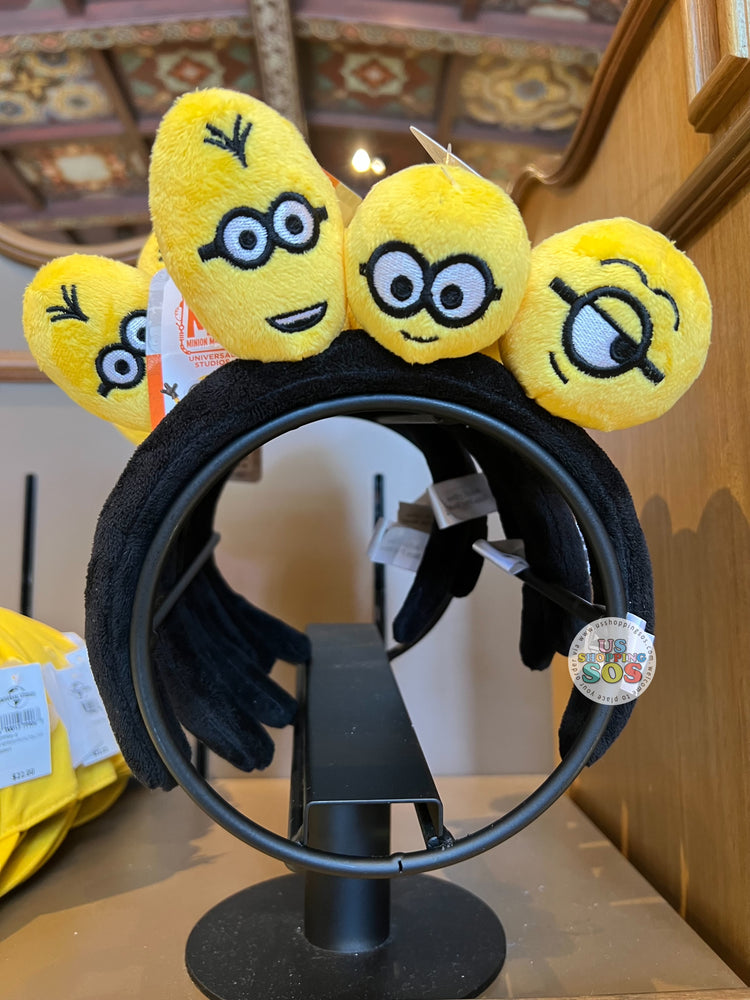 Universal Studios - Despicable Me Minions - 3 Little Minions Plush Headband