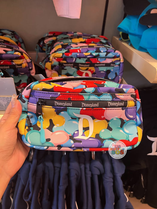 DLR/WDW - Color Mickey Balloon Headband Friendly Fanny Pack