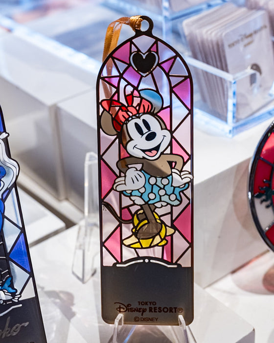 TDR - Minnie Mouse Stained Glass Bookmark