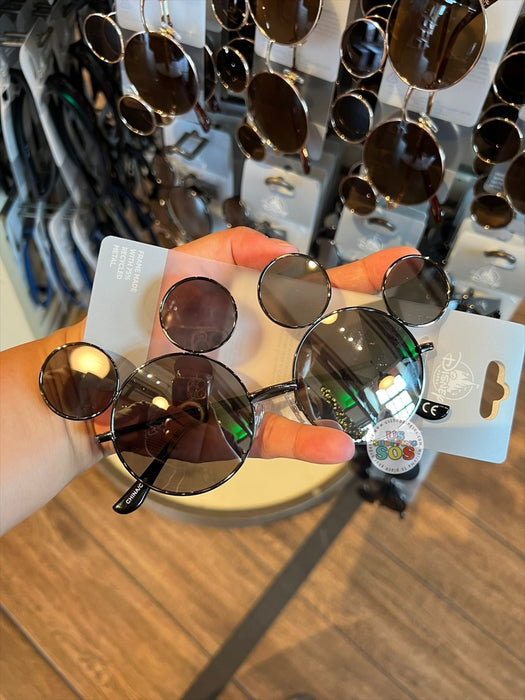 DLR/WDW - Mickey Icon Gun Metal Sunglasses (Adult)