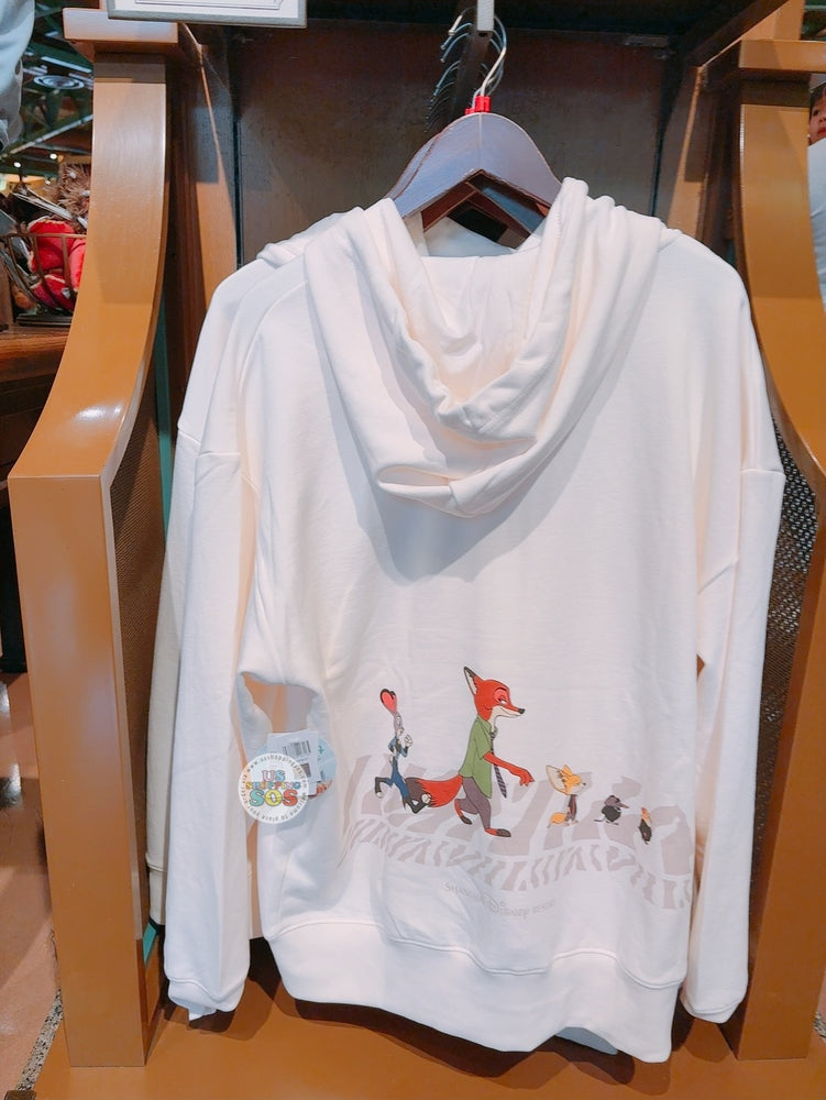 SHDL - Zootopia “Shanghai Disney Resort" Zip Hoodie for Adults