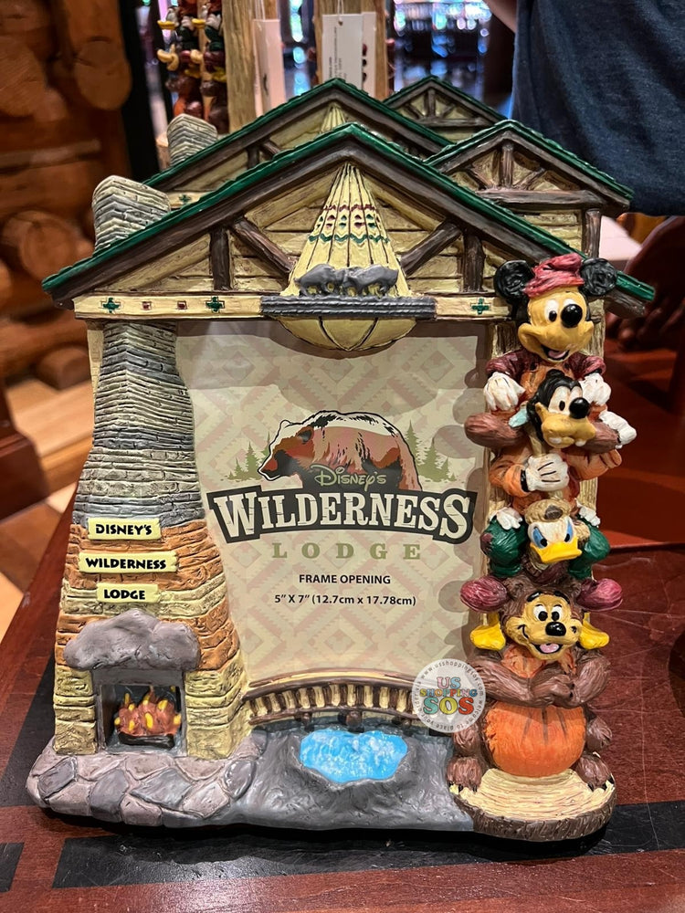 WDW - Disney’s Fort Wilderness Resort & Campground - Mickey & Friends & Bear Photo Frame 5”x7”