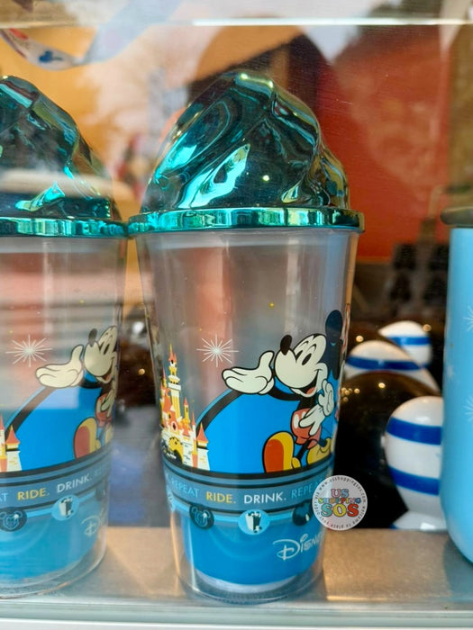 DLP - Mickey Mouse Ride. Drink. Repeat Icey Lid Souvenir Cup