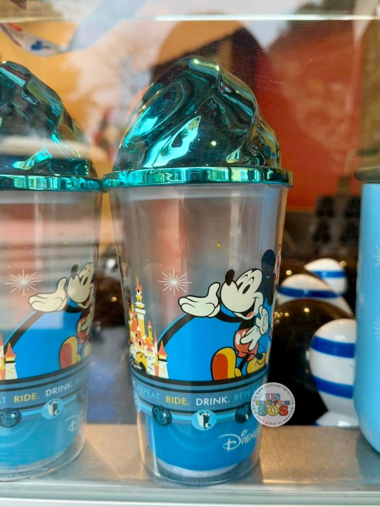 DLP - Mickey Mouse Ride. Drink. Repeat Icey Lid Souvenir Cup