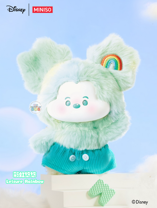 MINISO - Disney Mickey Mouse Head in the Clouds Vinyl Plush Pendant Mystery Blind Box