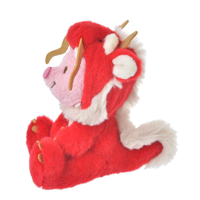 JDS - ETO Pooh 2024 x Piglet Red Dragon Plush Toy (Size S) (Release Date: Dec 5)