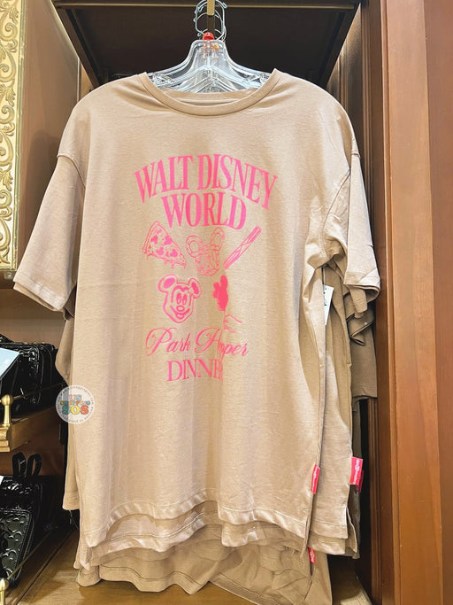 DLR/WDW - Disney Girly Collection x Walt Disney World ‘Park Hopper Dinner’ T Shirt (Adult)