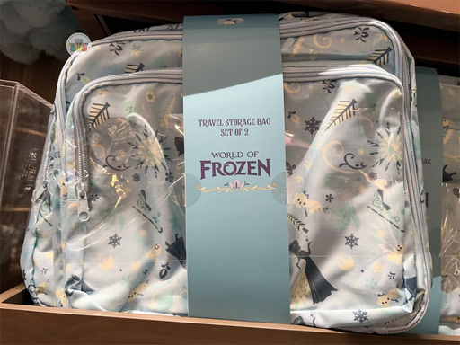 HKDL - World of Frozen Travel Storage Bag Set of 2
