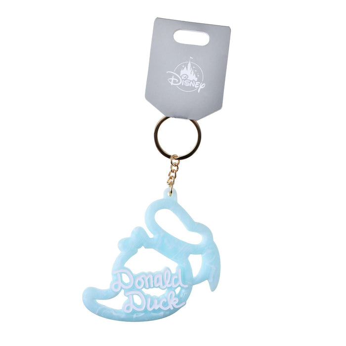 JDS - Key chain Fes x Donald Duck Marble Name Logo Keychain