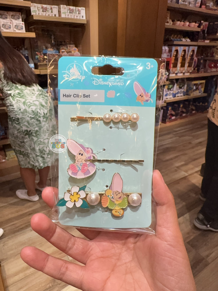 HKDL - 2026 Baby Oysters Shimmering Summer Collection x Baby Oyster Metal Hair Clip of 3