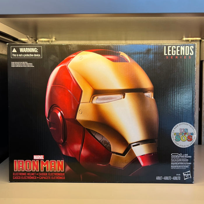 DLR - Marvel Legends Series Iron Man Electronic Helmet — USShoppingSOS